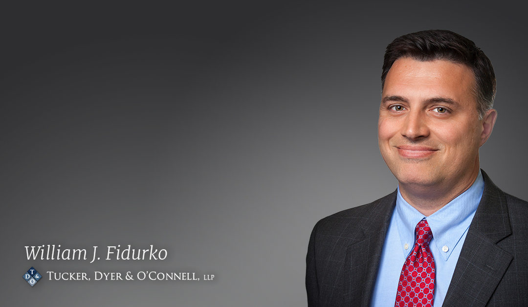 William Fidurko Named a Partner at Tucker, Dyer & O’Connell, LLP